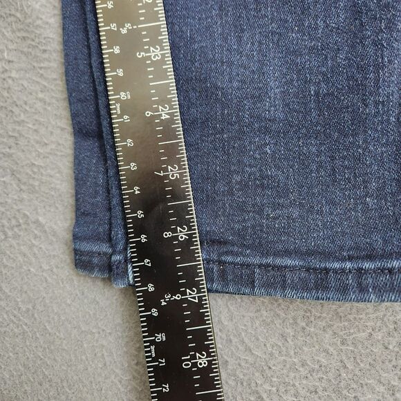 NYDJ Women 8 Dark Wash Mid Rise Ami Skinny Ankle Jeans Lift Tuck Technology - Picture 9 of 12